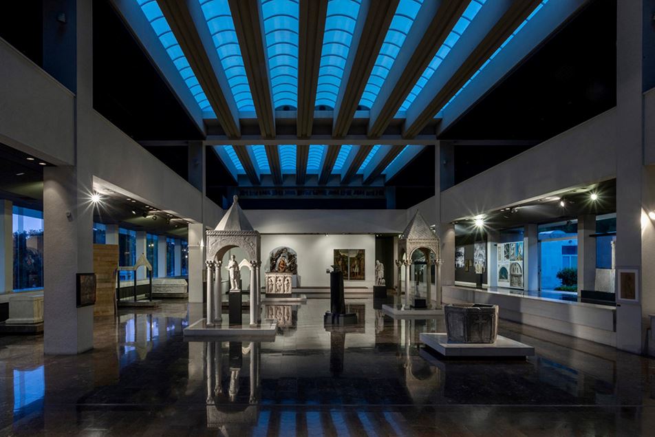 Muzej hrvatskih arheoloških spomenika u Splitu panorama